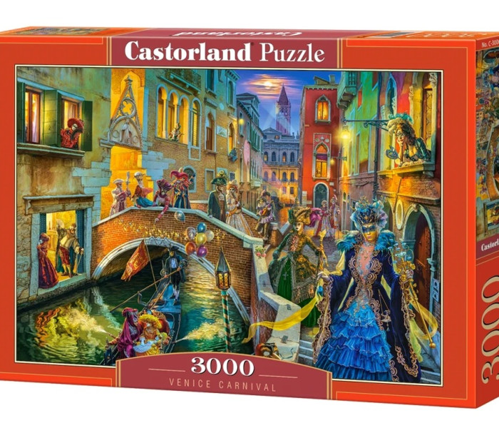 Puzzle - Castorland - Carnaval venețian