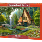 Puzzle - Castorland - Căsuță cu ciuperci