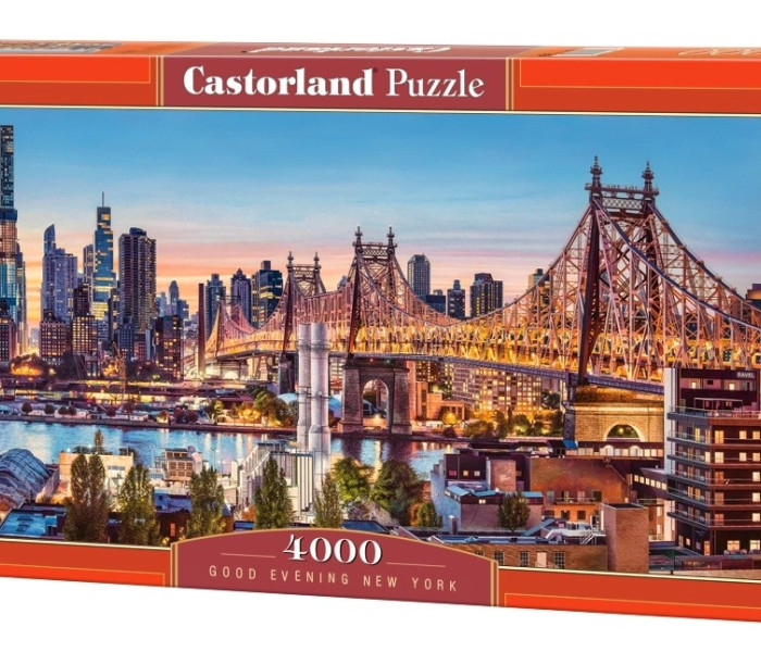 Puzzle - Castorland - Bună seara, New York