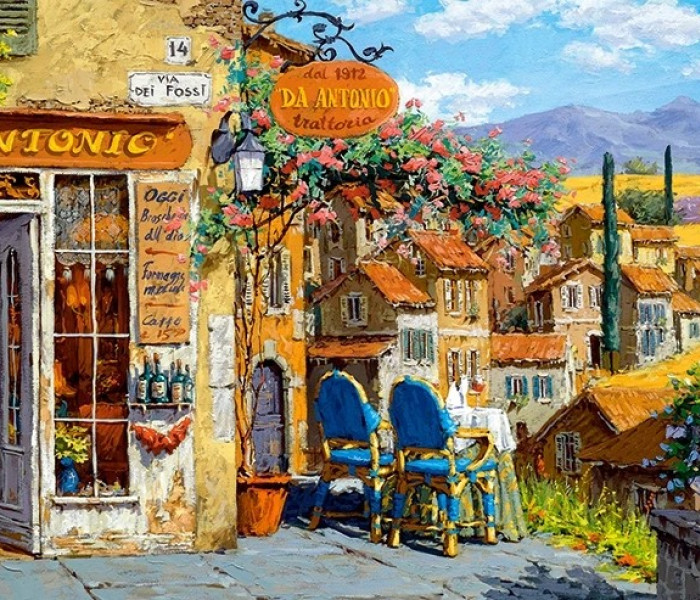 Puzzle - Castorland - Culorile Toscanei