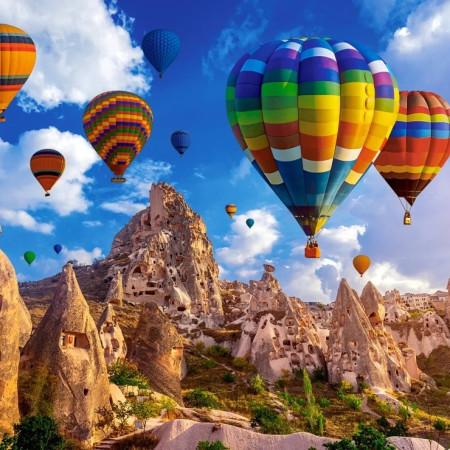 Balonuri colorate, Cappadocia