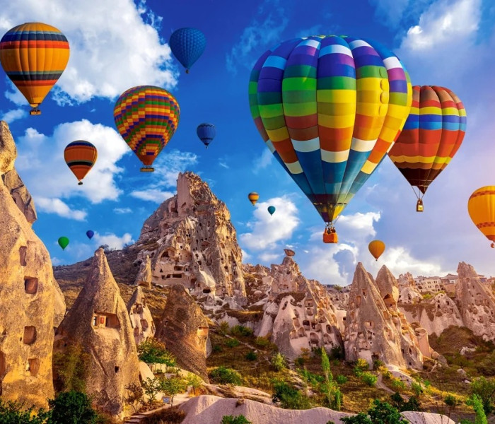 Puzzle - Castorland - Balonuri colorate, Cappadocia