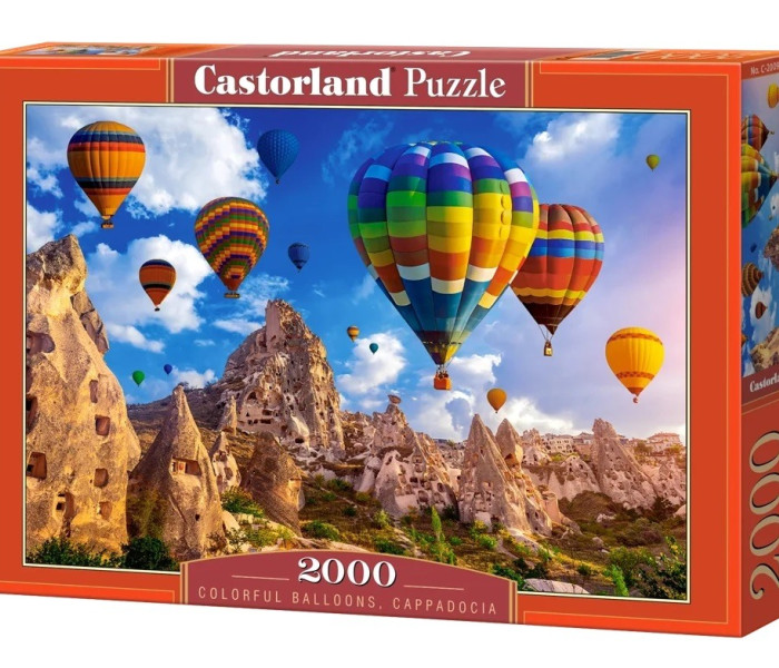 Puzzle - Castorland - Balonuri colorate, Cappadocia