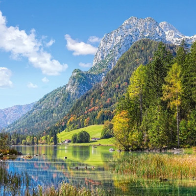 Căsuță montană în Alpi