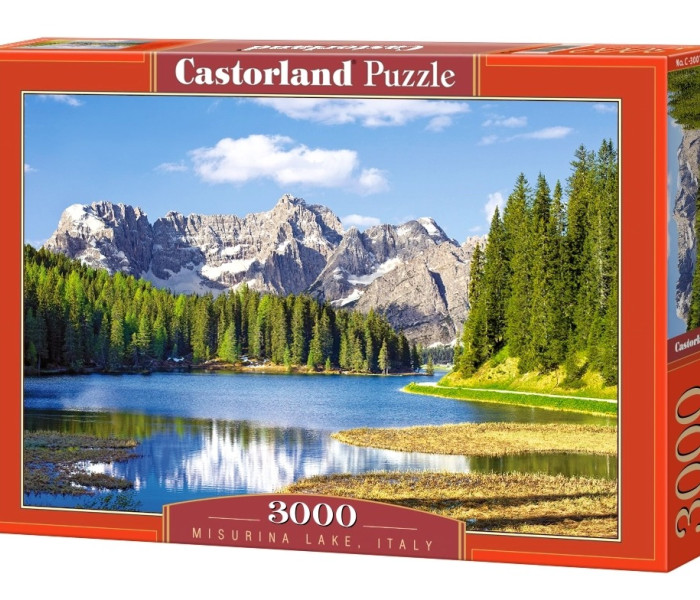 Puzzle - Castorland - Lacul Misurina, Italia