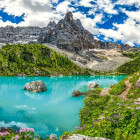 Puzzle - Castorland - Lacul Sorapis, Alpi, Italia