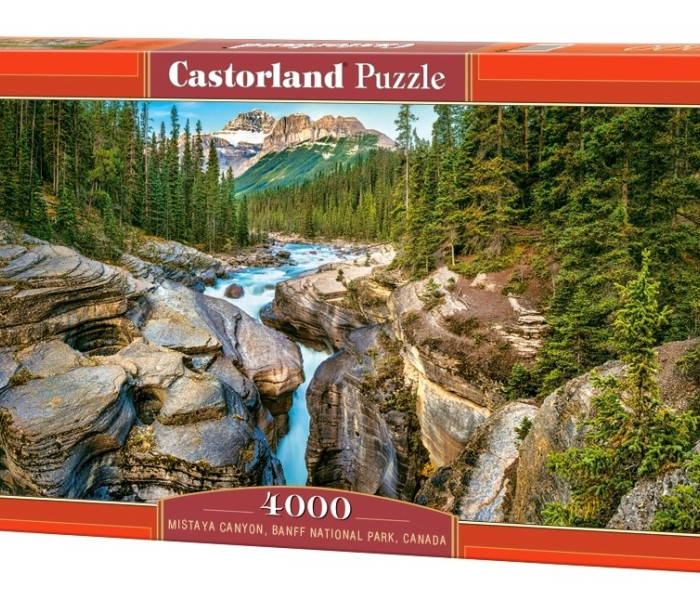 Puzzle - Castorland - Canionul Mistaya, Parcul Național Banff, Canada