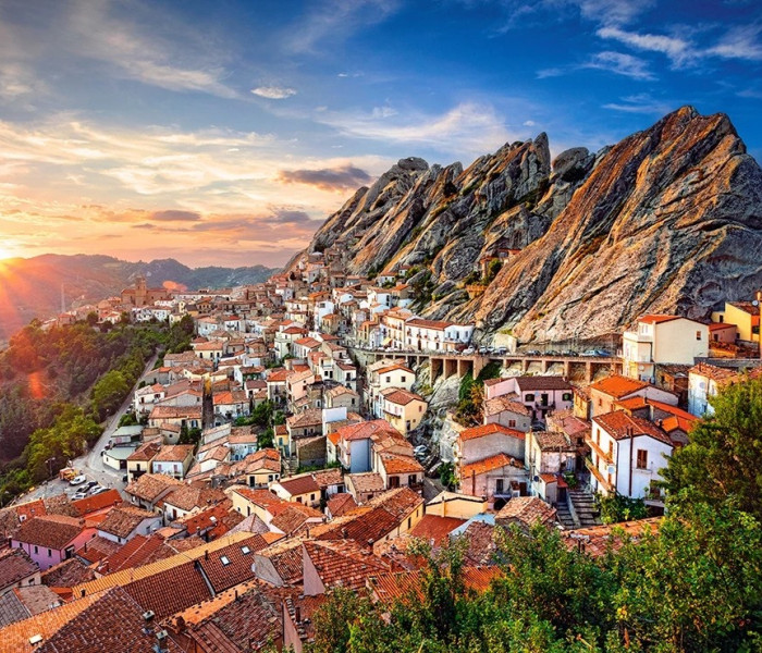 Puzzle - Castorland - Pietrapertosa, Italia