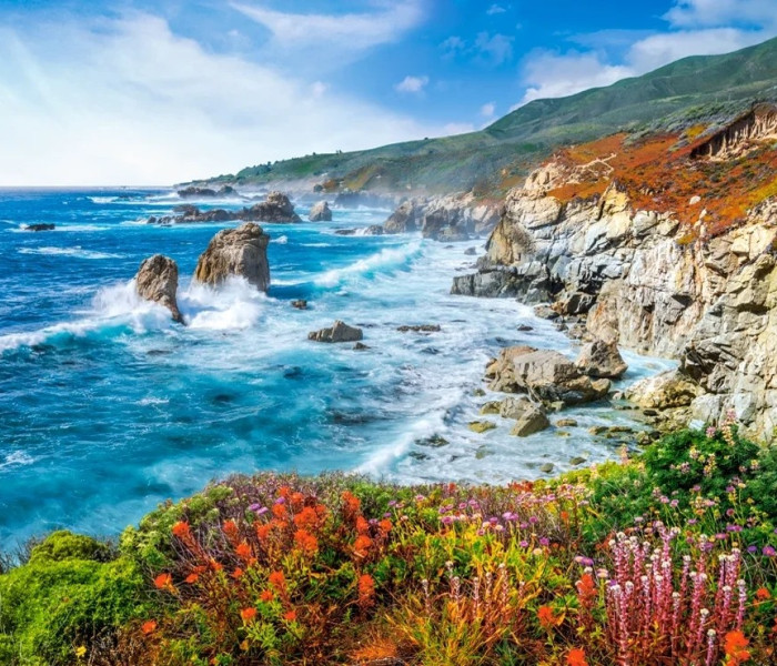Puzzle - Castorland - Coasta Big Sur, California, SUA