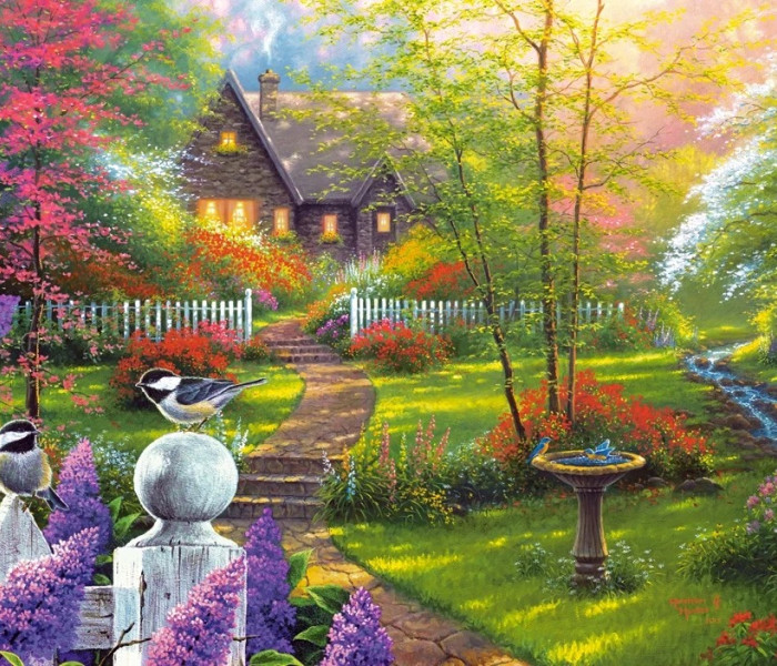 Puzzle - Castorland - Grădina secretă