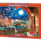 Puzzle - Castorland - Noapte romantică în Veneția