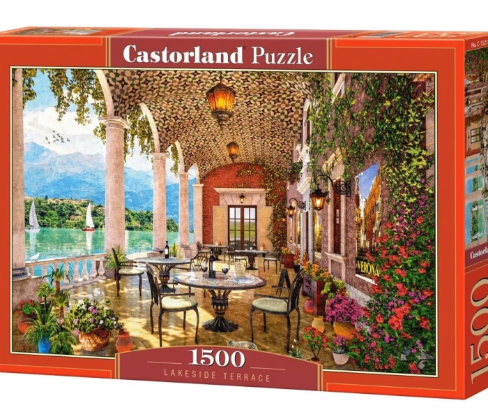 Puzzle - Castorland - Terasa lângă lac