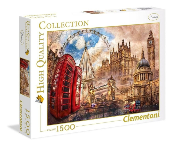 Puzzle - Clementoni - Londra Vintage