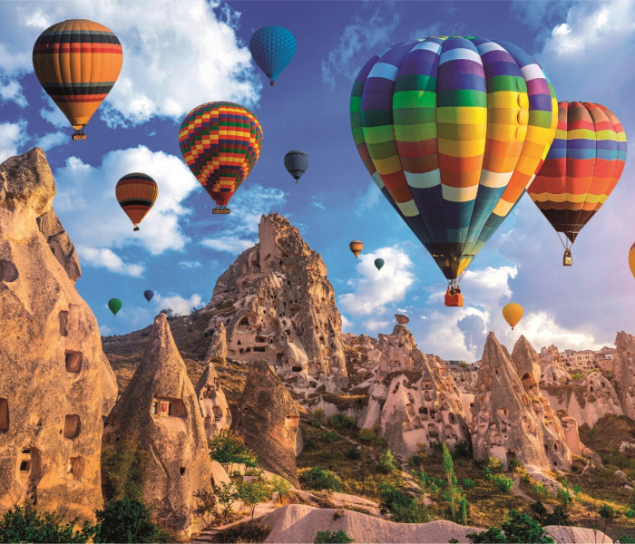 Puzzle - Clementoni - Balonuri în Cappadocia