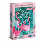 Puzzle - Clementoni - Flamingo