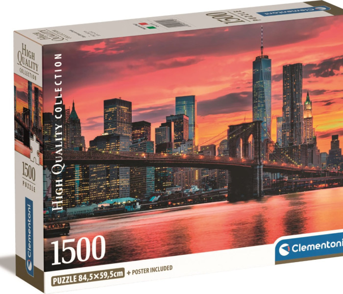 Puzzle - Clementoni - East River la amurg