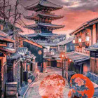 Puzzle - Clementoni - Seara în Kyoto