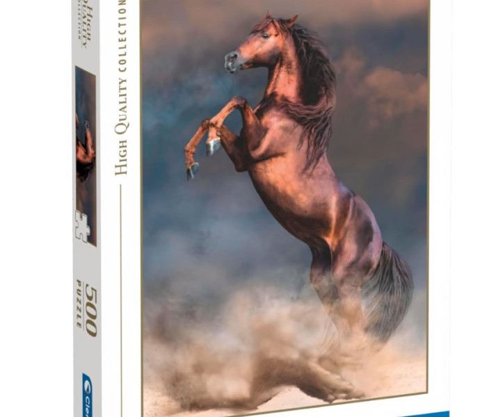 Puzzle - Clementoni - Armăsar roșu mare