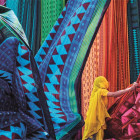 Puzzle - Clementoni - Țesături fluturânde