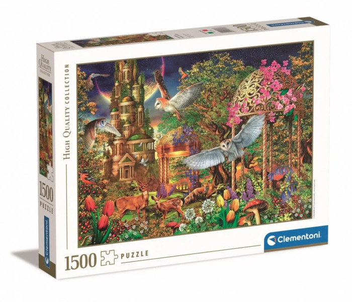 Puzzle - Clementoni - Grădina fanteziei din pădure