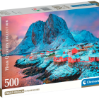 Puzzle - Clementoni - Satul Hamnøy, Norvegia