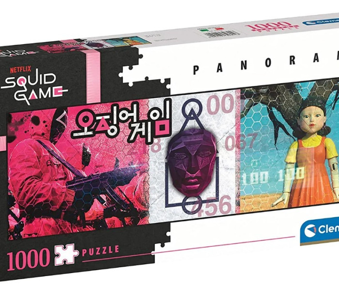 Puzzle - Clementoni - Netflix - Squid Game - Puzzle panoramic
