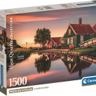 Puzzle - Clementoni - Satul Zaanse Schans