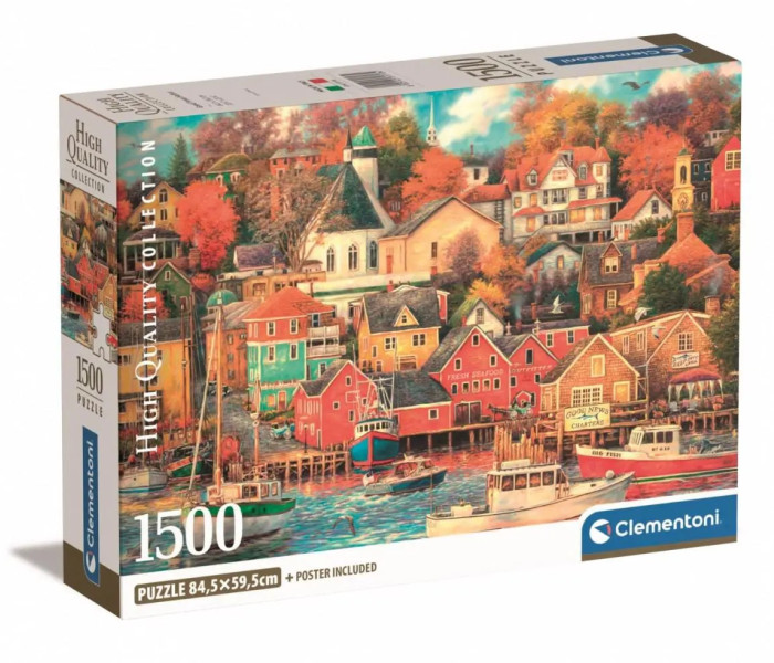 Puzzle - Clementoni - Portul Good Times