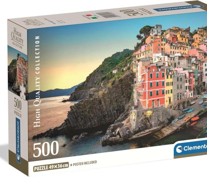 Puzzle - Clementoni - Coasta Riomaggiore