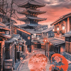 Puzzle - Clementoni - Seara în Kyoto