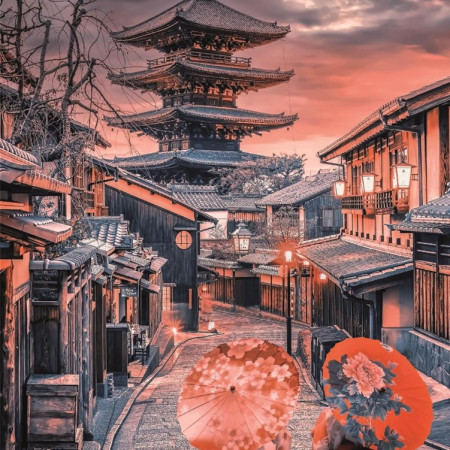 Seara în Kyoto