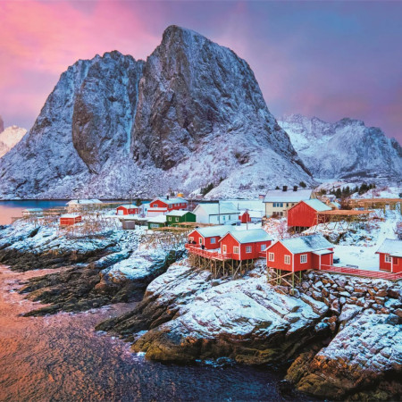 Satul Hamnøy, Norvegia