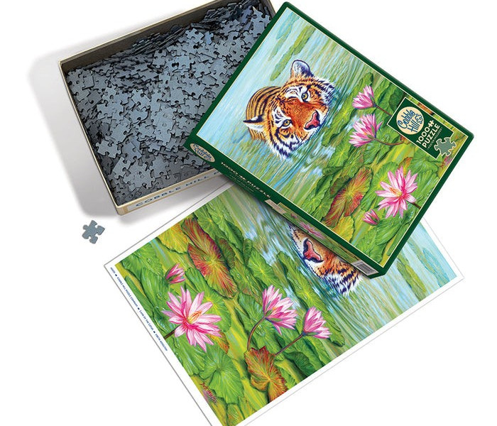 Puzzle - Cobble Hill - Peisaj cu lotuși