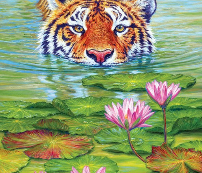 Puzzle - Cobble Hill - Peisaj cu lotuși