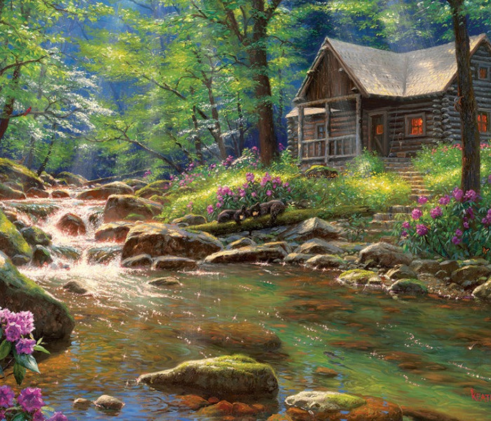 Puzzle - Cobble Hill - Căsuță de pescar