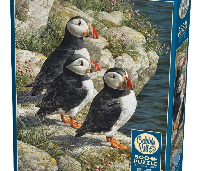 Puzzle - Cobble Hill - Papagal de puffin - Puzzle XXL