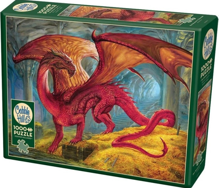 Puzzle - Cobble Hill - Comoara Dragonului Roșu