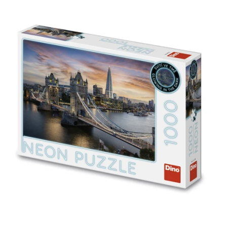 Amurg deasupra Tower Bridge - Puzzle luminos