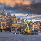 Puzzle - Dino - Furtună deasupra Anversului - Puzzle luminos