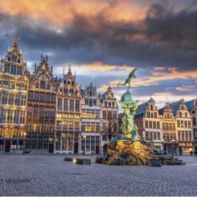 Furtună deasupra Anversului - Puzzle luminos