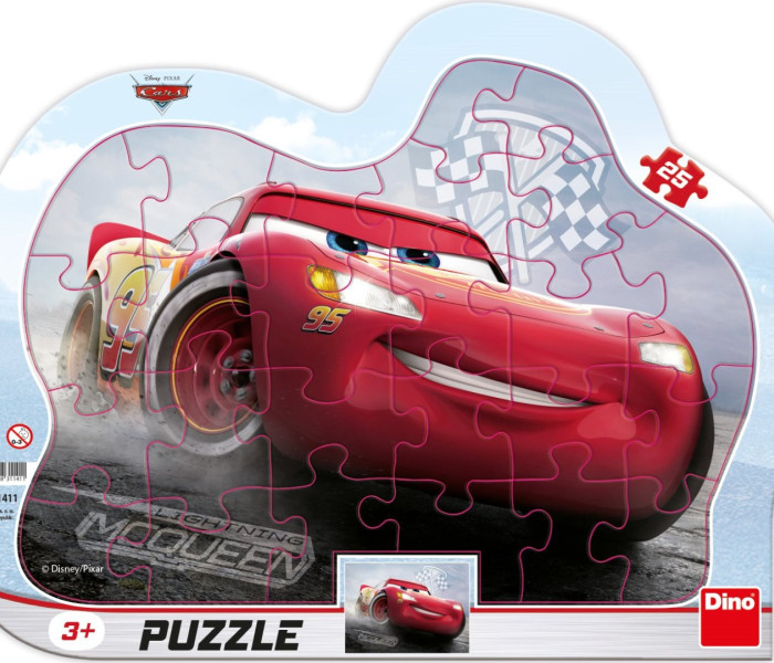 Puzzle - Dino - Fulger McQueen