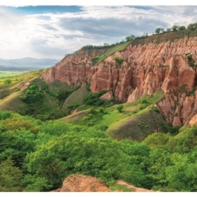 Canionul Roșu - Puzzle panoramic