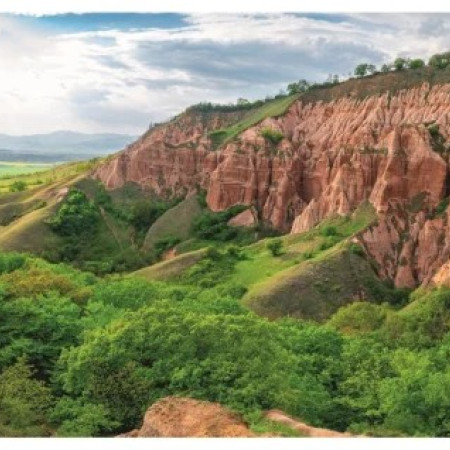 Canionul Roșu - Puzzle panoramic