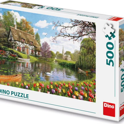 Căsuță lângă apă