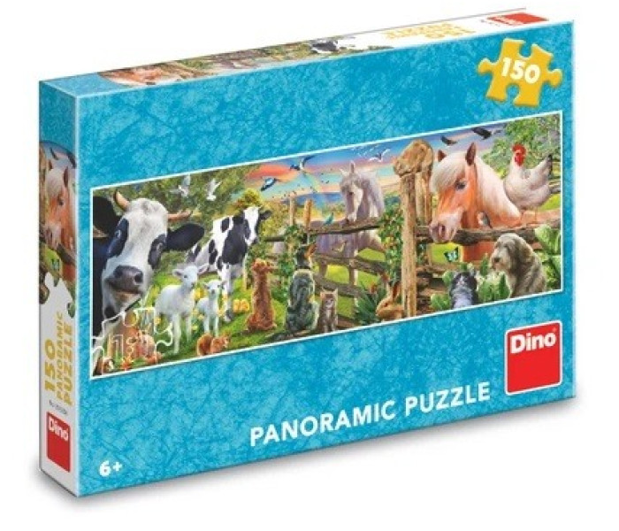 Puzzle - Dino - Fermă
