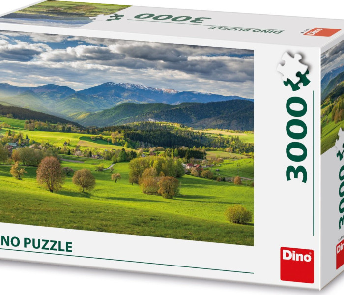 Puzzle - Dino - Primăvară deasupra Povrazník