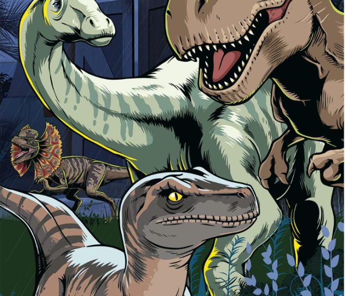 Puzzle - Dino - Jurassic World - Puzzle luminos