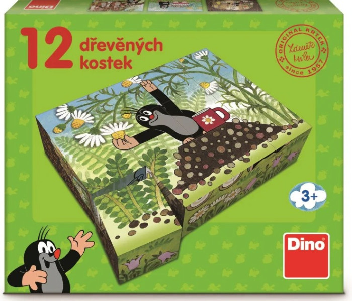 Puzzle - Dino - Cârtița și prietenii