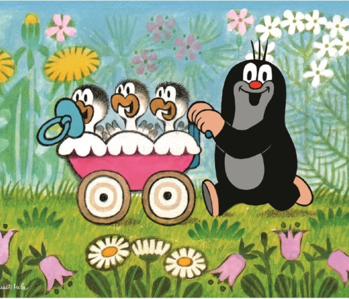 Puzzle - Dino - Cârtița și prietenii