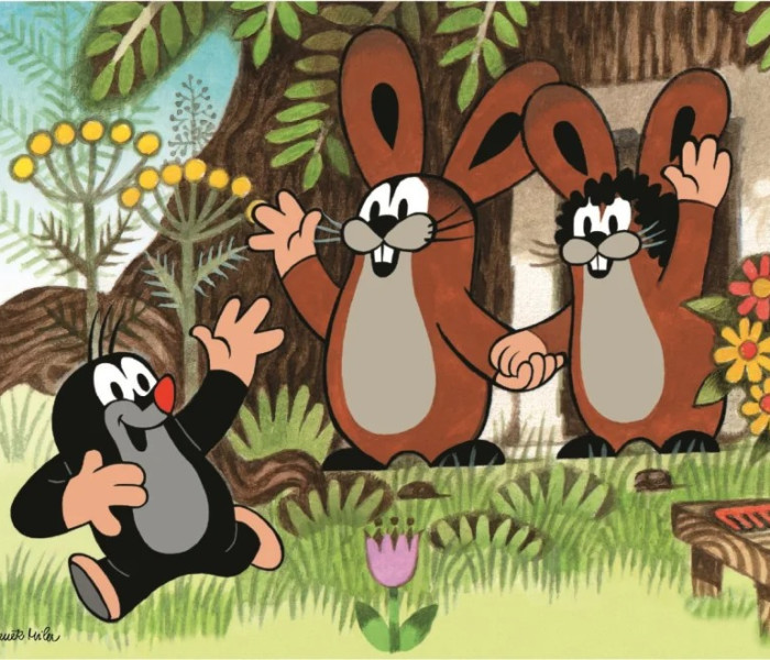 Puzzle - Dino - Cârtița și prietenii